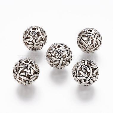 15mm Round Alloy Beads