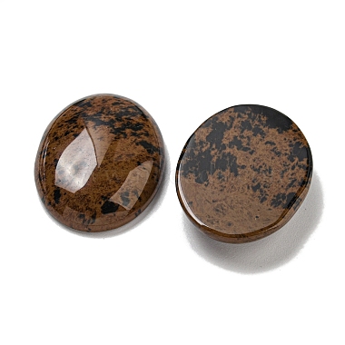 Natural Mahogany Obsidian Cabochons(G-C115-01B-34)-2