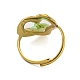 Brass Adjustable Rings for Women(RJEW-G265-10G-C01)-3