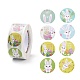 8 Patterns Easter Theme Self Adhesive Paper Sticker Rolls(X1-DIY-C060-03N)-1