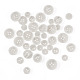 40Pcs 4 Styles Resin Buttons(BUTT-TADJ0001-02C)-2
