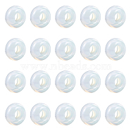 Opalite European Beads, Large Hole Beads, Rondelle, 14x8mm, Hole: 6mm, 30pcs/box(G-NB0001-71)