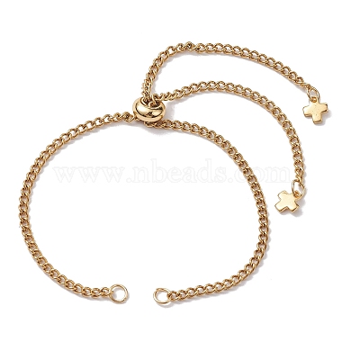 304 Stainless Steel Chain Bracelet Making(AJEW-JB01210-01)-2