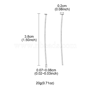 Iron Flat Head Pins(IFIN-FS0001-30B)-4