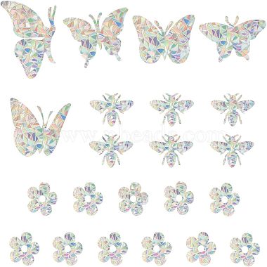 PET Window Stickers Brick Pattern Stickers(DIY-WH0319-37)-1