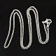 Brass Chain Necklaces(X-NJEW-D079-N)-1