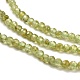 Natural Peridot Beads Strands(G-B107-A06-01)-4