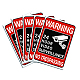 Waterproof PVC Warning Sign Stickers(DIY-WH0237-016)-1