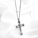 ожерелья с крестиком из нержавеющей стали(TQ9204-2)-1