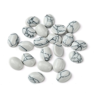 Oval Howlite Cabochons