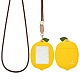 PUレザー製IDカードバッジホルダー(DIY-SZ0010-62B)-1