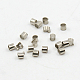 Brass Tube Crimp Beads(KK-L021-P-FF)-1
