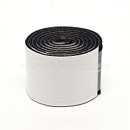 Self Adhesive Felt Tape, Furniture Felt Strips, Flat, Black, 50x3mm, 1m/roll(AJEW-WH0006-01B)