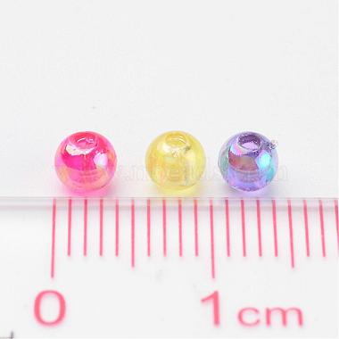 Perles d'acrylique de couleur ab transparentes(X-PL731M)-4
