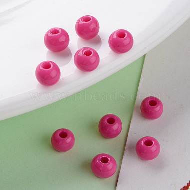 Opaque Acrylic Beads(X-MACR-S370-C6mm-A13)-6