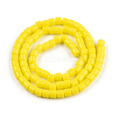 Opaque Solid Glass Bead Strands(GLAA-N047-09-F03)-2
