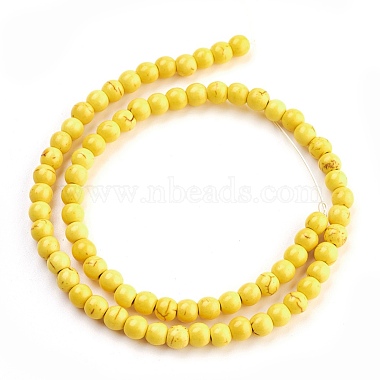Synthetic Turquoise Beads Strands(TURQ-G106-6mm-02I)-2