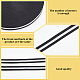50 Yards Polyester Stripe Ribbons(OCOR-WH0045-04A)-4