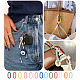 10Pcs Alloy Spring Gate Rings(FIND-TA0009-25A)-8