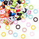 100Pcs Opaque Acrylic Bead Frame(OACR-SC0002-96)-1
