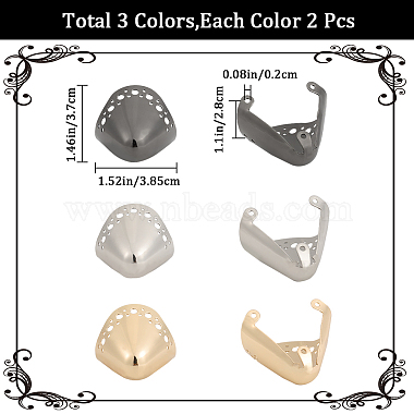 6Pcs 3 Colors Iron Toe Cap Covers(IFIN-GF0001-33)-2