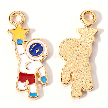 Pendentifs d'&eacute;mail en alliage(ENAM-S121-139)-2