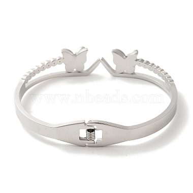 bracelets en acier inoxydable papillon 304(BJEW-F474-05P)-3