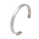 Non-Tarnish 304 Stainless Steel Star Cuff Bangles(BJEW-F464-P-01)-2