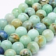 chrysocolla naturelles brins de perles(G-J373-02-12mm)-1
