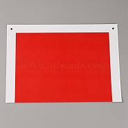 PVC Adhesive Stickers, Arrow, Red, 9.9x4.9x0.03cm(DIY-WH0259-03)