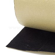 Adhesive Velvet Flocking Liner, for Jewelry Drawer Craft Fabric Peel Stick, Lemon Chiffon, 37.5cm(OCOR-XCP0001-45)