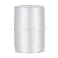 Elastic Crystal Thread, Jewelry Beading Cords, For Stretch Bracelet Making, Clear, 0.5mm, about 1093.61 yards(1000m)/roll(EW-R003-0.5mm)