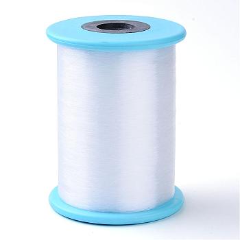 Fishing Thread Nylon Wire, White, 1.0mm, about 164.04 yards(150m)/roll