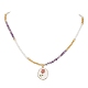 Alloy Enamel Pendant Necklace(NJEW-JN04407)-3