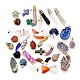 Natural & Synthetic Gemstone Pendants(G-XCP0006-12)-1