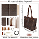 DIY Imitation Leather Sew on Women's Tote Bag Making Kit(DIY-WH0399-47A)-2
