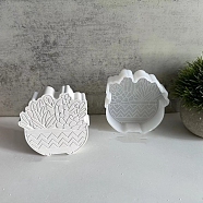 DIY Silicone Candle Molds, Resin Casting Molds, White, Cactus, 110x100x26mm(SIMO-G004-02C)