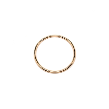 Iron Bag Handles, Round Ring, Golden, 10.1x0.55cm, Inner Diameter: 9cm