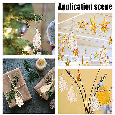 DIY Crafts Christmas Tree Hanging Decorations(DIY-GF0005-63)-7