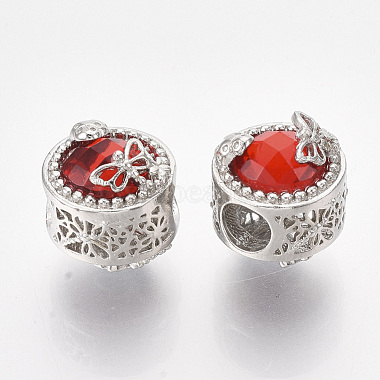 Platinum Plated Alloy Beads(MPDL-S067-09A)-2