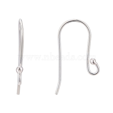 925 Sterling Silver Earring Hooks(STER-G011-04)-2