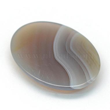 Oval Dyed Natural Striped Agate/Banded Agate Cabochons(G-R349-30x40-12)-3