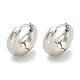 Brass Hoop Earrings(EJEW-L211-010L-P)-1