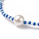 3Pcs 3 Style Shell Pearl & Glass Seed Beaded Necklaces Set for Women(NJEW-JN03949)-5