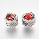 Platinum Plated Alloy Beads(MPDL-S067-09A)-2