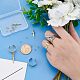 Unicraftale DIY Dagger Charm Cuff Ring Making Kit(DIY-UN0003-66)-2