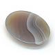 Oval Dyed Natural Striped Agate/Banded Agate Cabochons(G-R349-30x40-12)-3