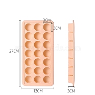 DIY Silicone Molds, Resin Casting Molds, For UV Resin, Epoxy Resin Jewelry Making, Sandy Brown, 270x130x30mm(PW-WG53209-10)
