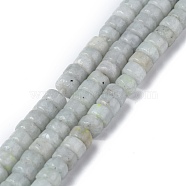 Natural Celestite/Celestine Beads Strands, Heishi Beads, Flat Round/Disc, 4x2mm, Hole: 0.8mm, about 150~165pcs/strand, 15.35~15.74 inch(39~40cm)(G-Z006-C36)