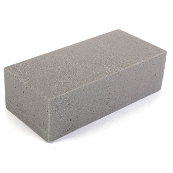 Rectangle Dry Floral Foam for Fresh and Artificial Flowers, for Wedding Garden Decorations, Gray, 220x100x70mm